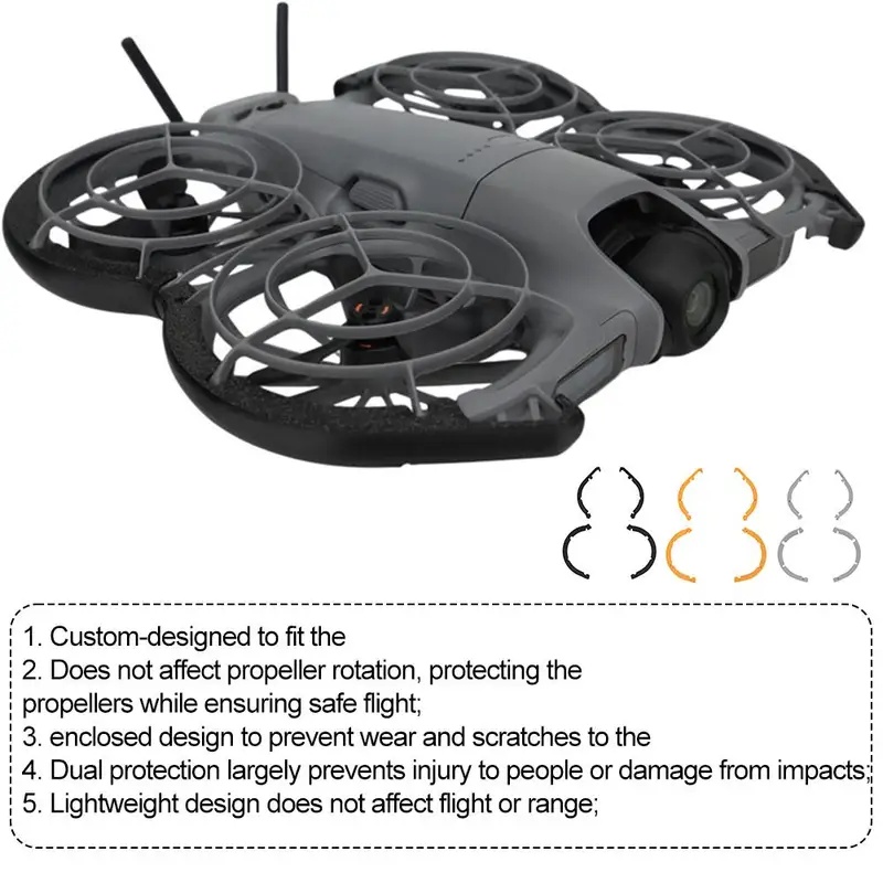 Drone Propeller Guard - Protezione per Eliche per Drone DJI