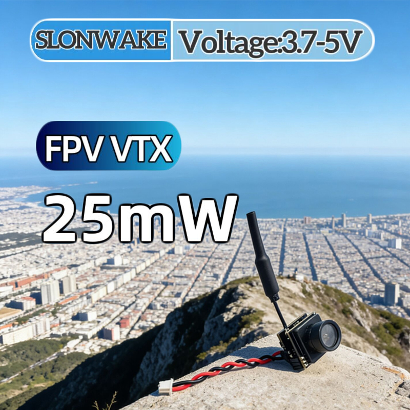 Drone Camera - SLONWAKE FPV Trasmettitore e Telecamera Integrati