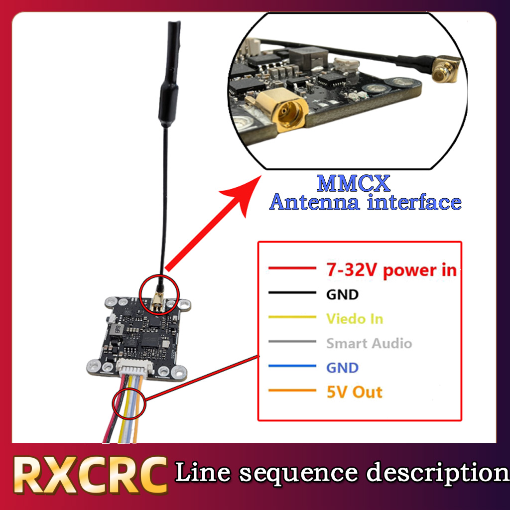 Modulo RXCRC 5.8G 48CH 1.6W VT - Drone Camera recensione e prezzo