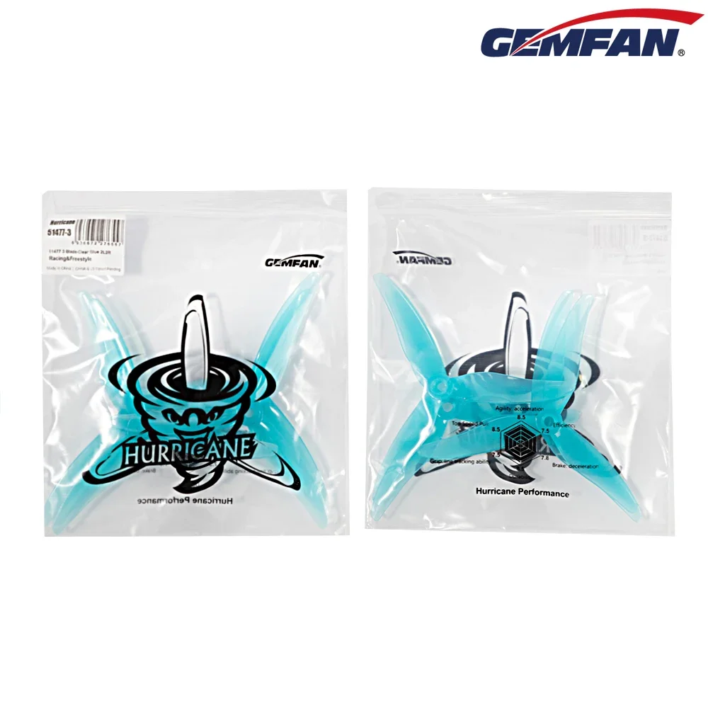 10 paia (10CW + 10CCW) Gemfan  - Drone Propeller recensione e prezzo