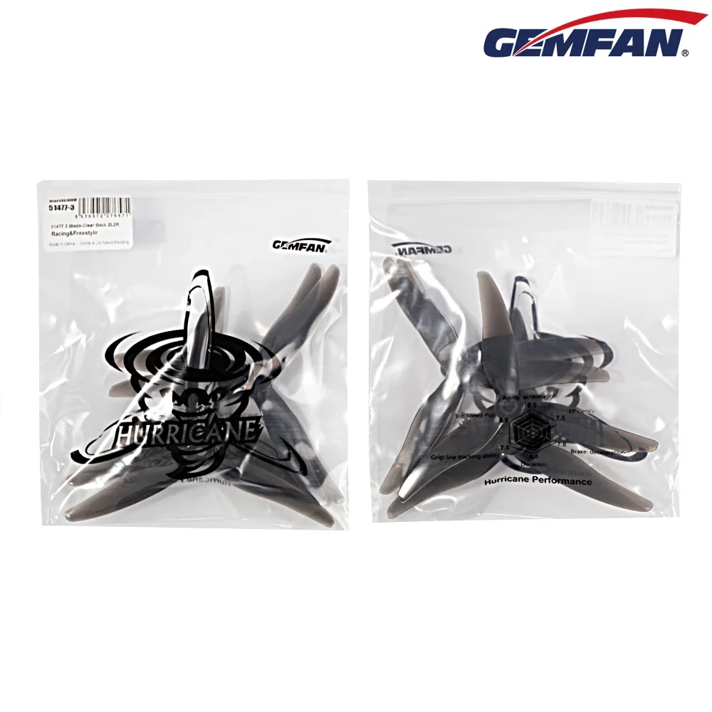 10 paia (10CW + 10CCW) Gemfan  - Drone Propeller recensione e prezzo