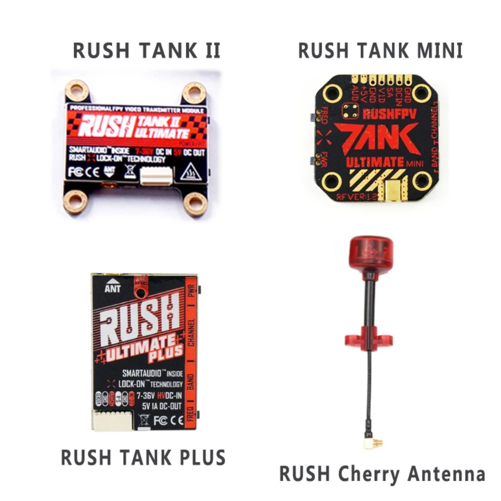RUSH TANK Ultimate II/Mini/PLU - Drone Receiver recensione e prezzo