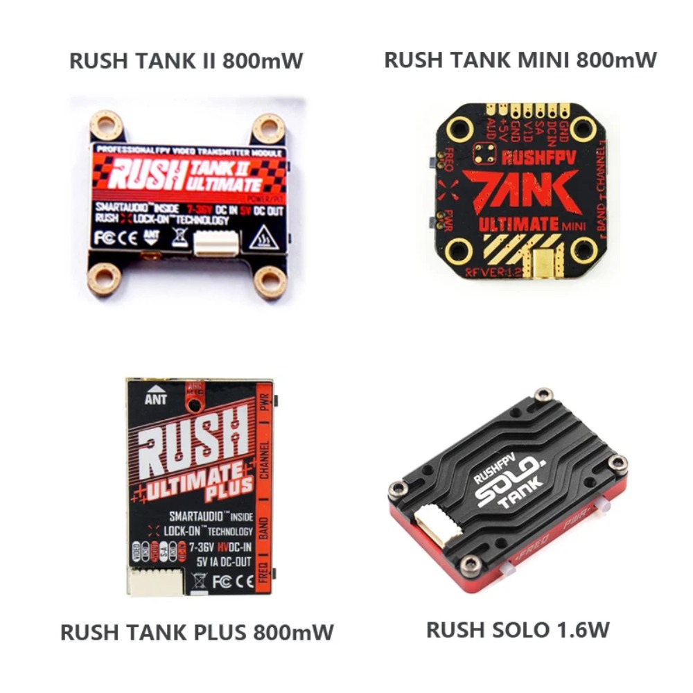 RUSH TANK Ultimate II/Mini/PLU - Drone Receiver recensione e prezzo